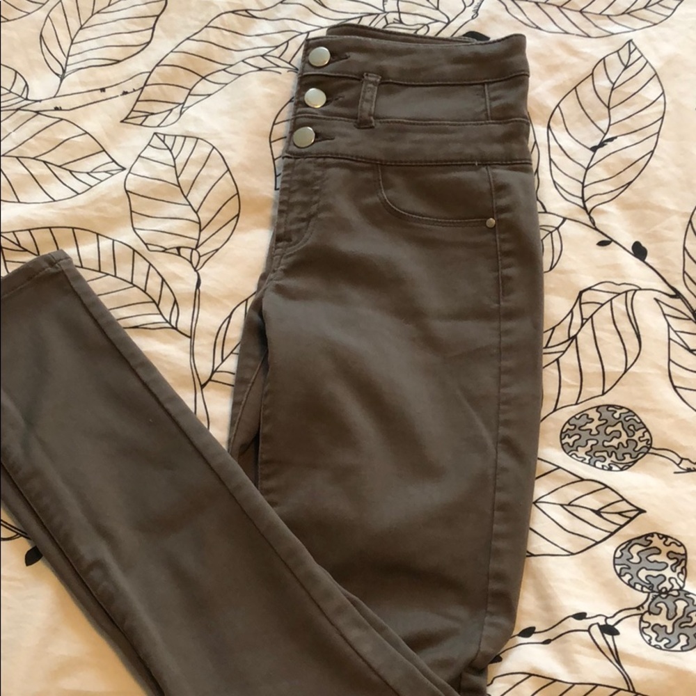 Super Skinny High Rise Jeans